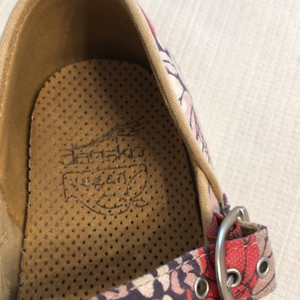 Dansko Valerie Floral canvas Mary Jane clogs - Picture 2 of 8
